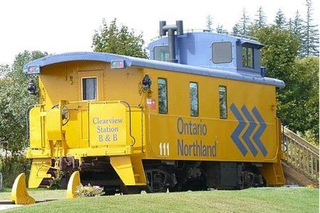 Clearview Station & Caboose B&B Creemore ห้อง รูปภาพ